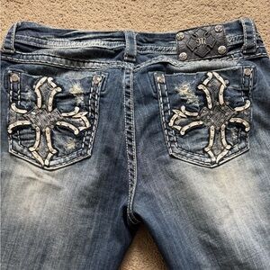 Miss Me easy capri cropped size 33